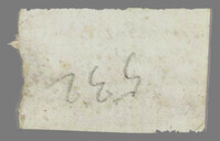 L 01686
<br/>
Label met opschrift
<br/>
<em>Escher von der Linth, Johannes Conrad (1767-1823)</em>